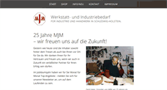 Desktop Screenshot of mjm-werkzeug.de